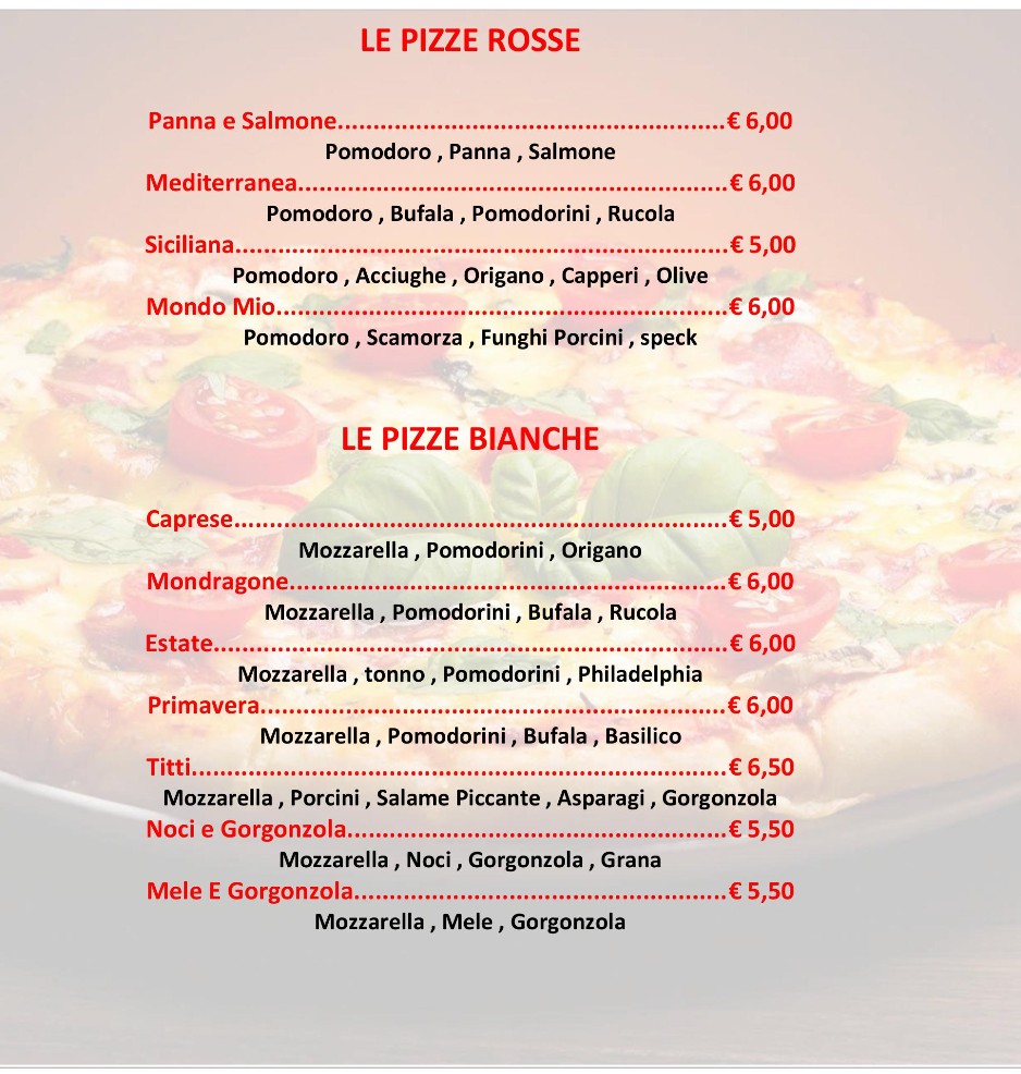 Pizzeria rustica discount